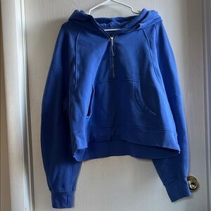Lululemon scuba oversized half-zip hoodie